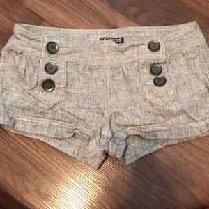 Express Shorts Heathered look